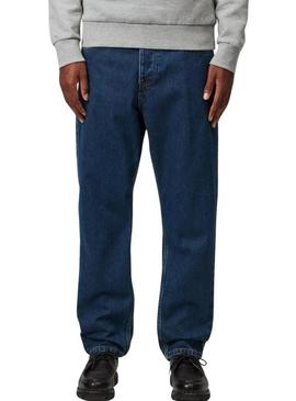 Calça de ganga Carhartt Newel azul escuro para homem.
