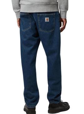 Calça de ganga Carhartt Newel azul escuro para homem.