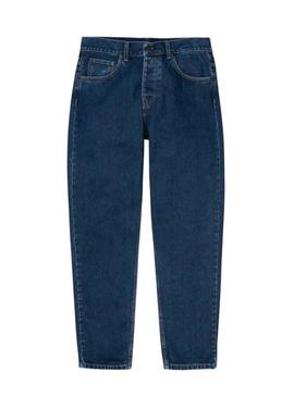 Calça de ganga Carhartt Newel azul escuro para homem.