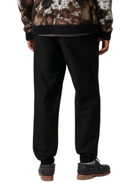 Calça de moletom Carhartt American Script preta para homem