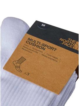 Meias The North Face Multi Crush branco.