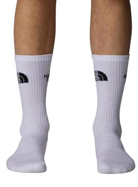 Meias The North Face Multi Crush branco.