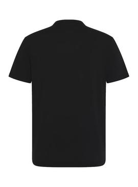 Camiseta Calvin Klein Graphic preta para homem.