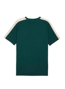Camiseta Puma T7 verde para homem