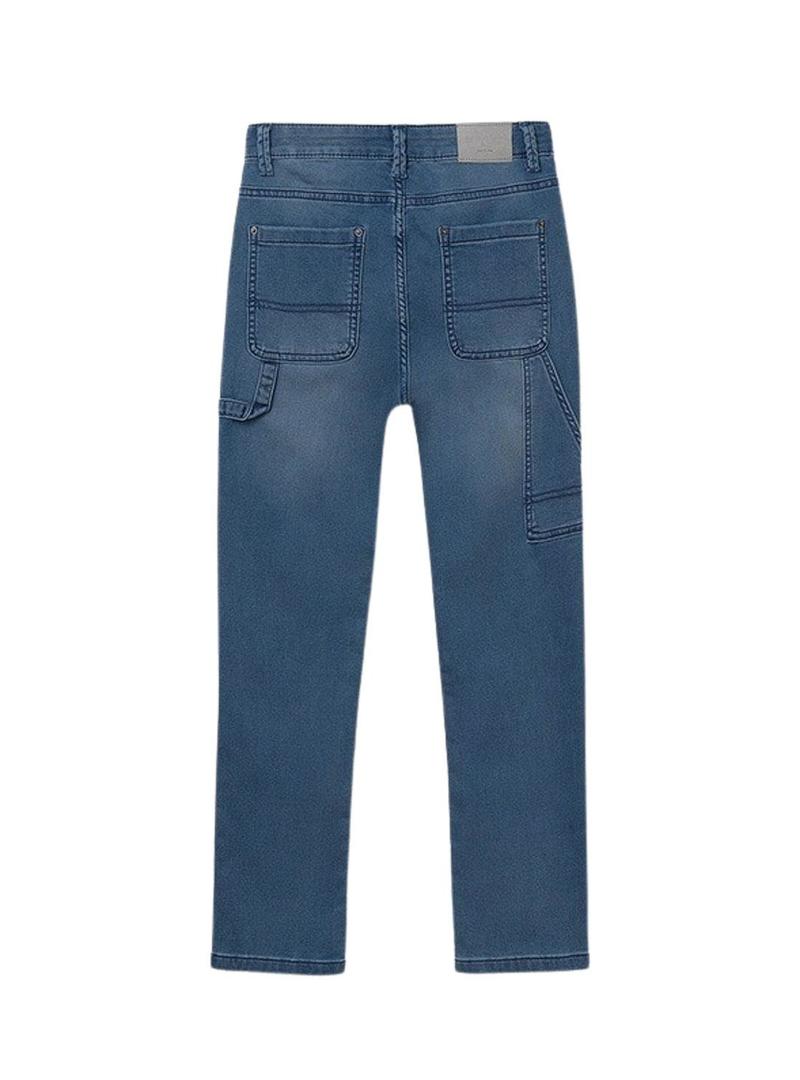 Calça de ganga Mayoral worker médio para menino.