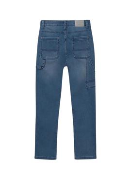 Calça de ganga Mayoral worker médio para menino.