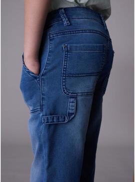 Calça de ganga Mayoral worker médio para menino.