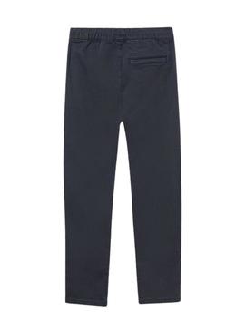 Calça Mayoral soft jogger azul marinho para menino.