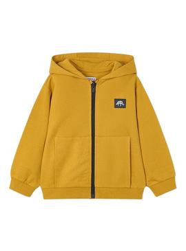 Conjunto de moletom Mayoral camiseta branca explorer para menino.