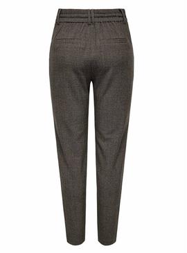 Calça Only Poptrash marrom para Mulher.