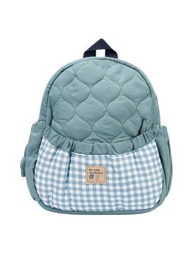 Mochila acolchoada preta Mayoral para menina.