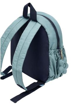 Mochila acolchoada preta Mayoral para menina.