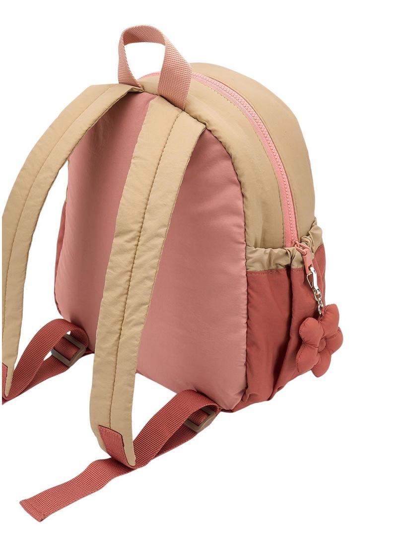 Mochila Mayoral acolchoada coral para menina