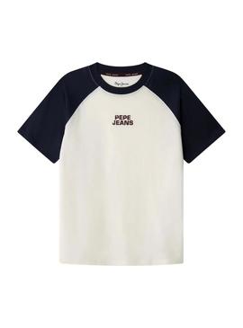 Camiseta Pepe Jeans Vanner Bicolor para menino