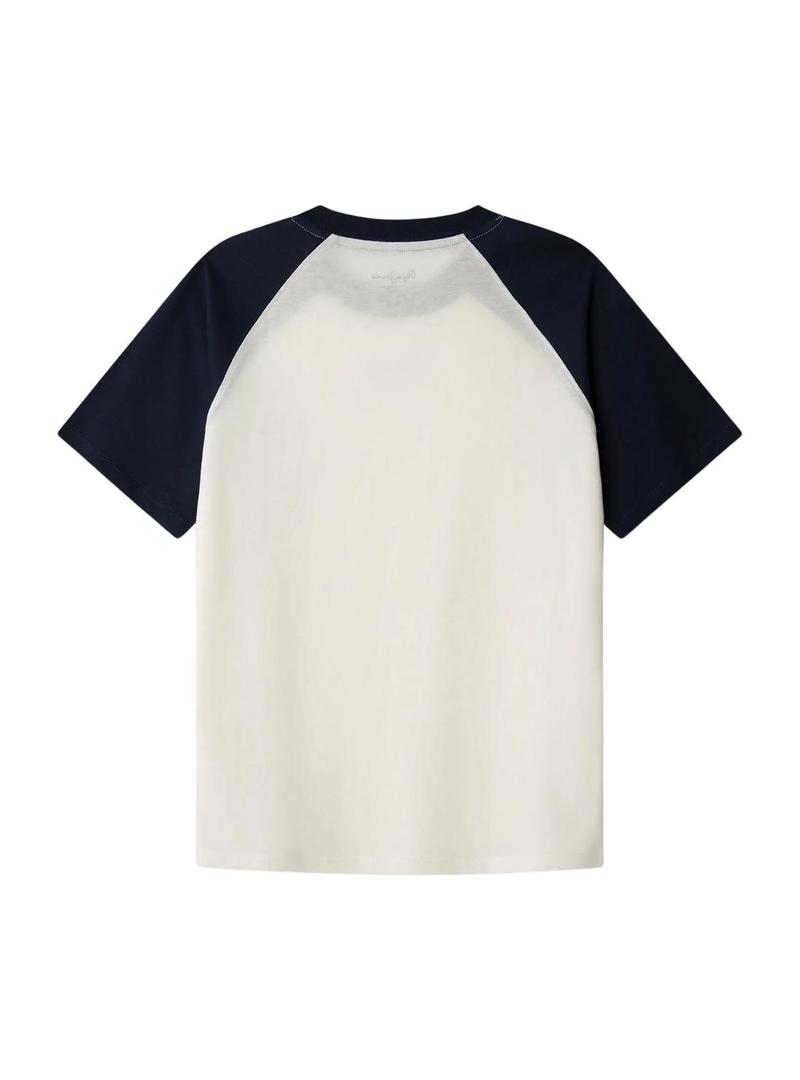 Camiseta Pepe Jeans Vanner Bicolor para menino