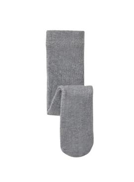 Macacão cinza canelado para bebê.