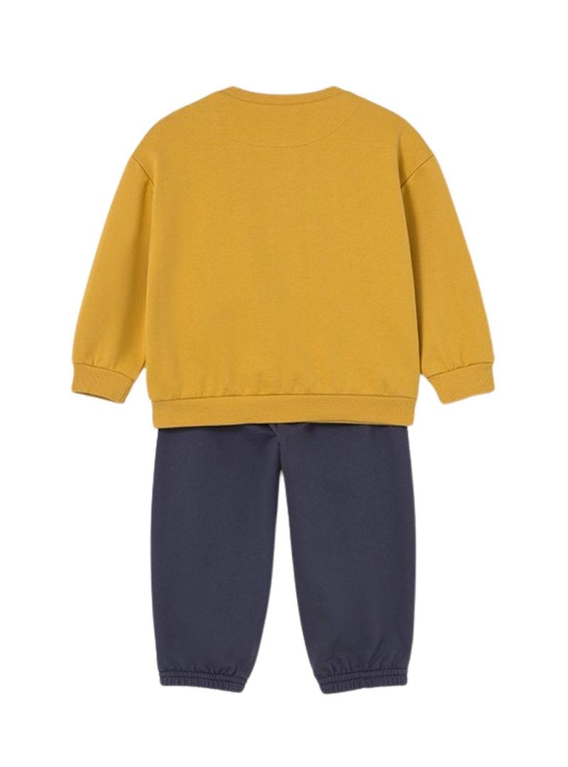 Conjunto de chándal Mayoral calça azul marinho para bebê