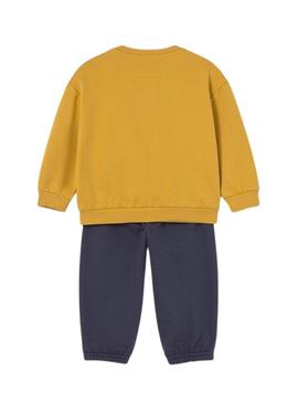 Conjunto de chándal Mayoral calça azul marinho para bebê