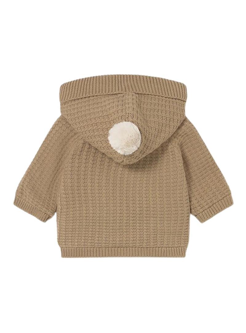 Jaqueta Mayoral tricot tostada para recém-nascido