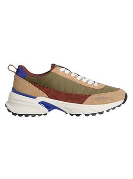 Sapatilhas Calvin Klein Hike Runner casuais combinadas para homem.