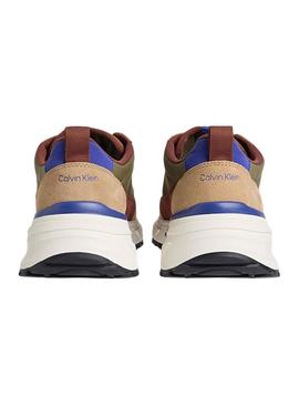 Sapatilhas Calvin Klein Hike Runner casuais combinadas para homem.