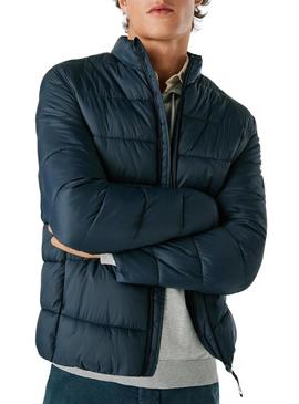 Jaqueta acolchoada Pepe Jeans azul marinho para homem.