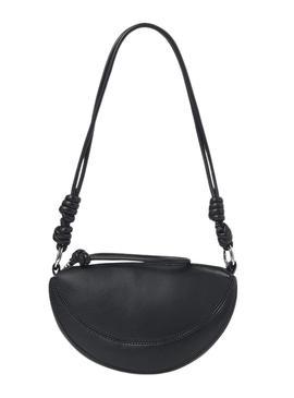 Bolsa Mayoral preta com laços para menina.