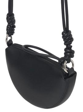 Bolsa Mayoral preta com laços para menina.