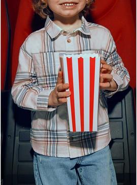 Camisa Mayoral de xadrez largo para menino