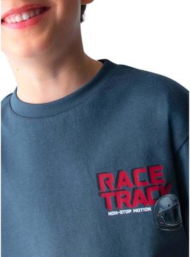 Camisola Mayoral motos azul para menino.