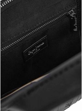 Bolsa Pepe Jeans Zadie retangular bicolor para mulher