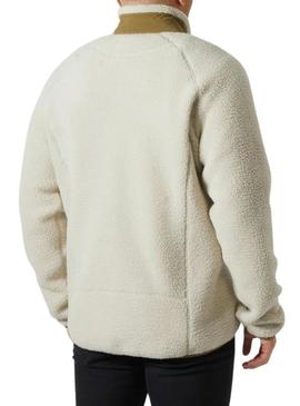 Jaqueta Helly Hansen Panorama Block de pele bege para homem.