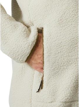 Jaqueta Helly Hansen Panorama Block de pele bege para homem.
