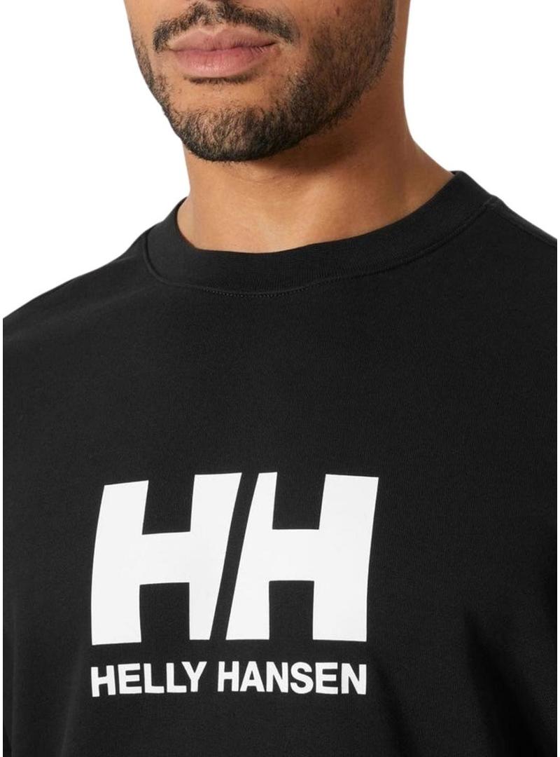 Moletom Helly Hansen HH Logo preto para homem