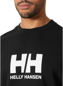 Moletom Helly Hansen HH Logo preto para homem