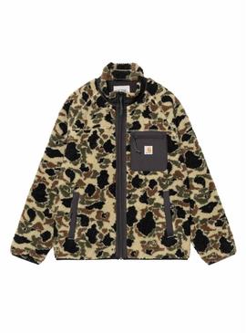Jaqueta Carhartt Prentis Liner estampada de camuflagem para homem.
