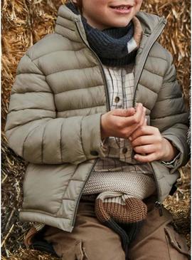 Casaco leve beige da Mayoral para menino