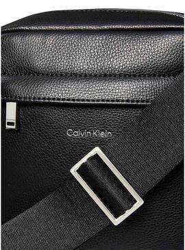 Bolsa Calvin Klein Reporter preta para homem