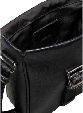 Bolsa Calvin Klein Reporter Cargo com aba preta para homem