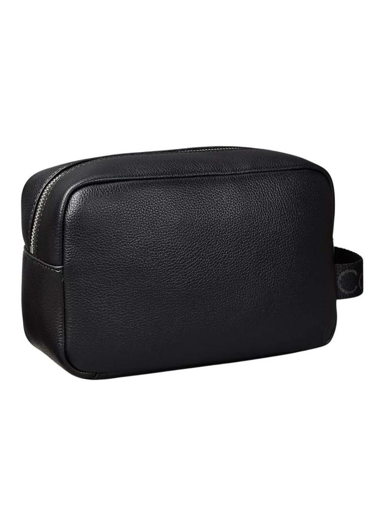 Necessaire Calvin Klein Cargo preta para homem.