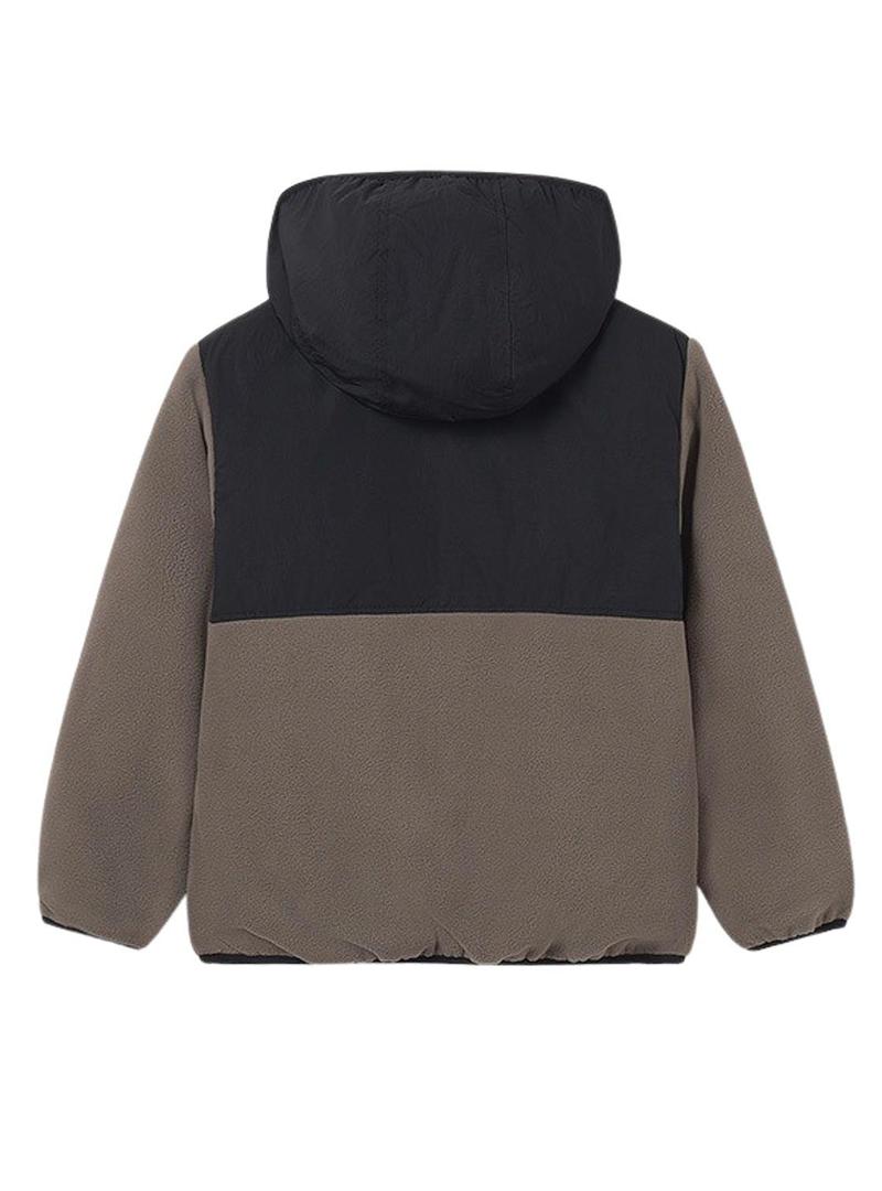 Casaco reversível preto Mayoral para menino.