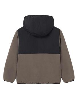 Casaco reversível preto Mayoral para menino.