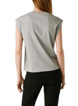 Camisa Pepe Jeans Barry cinza para mulher