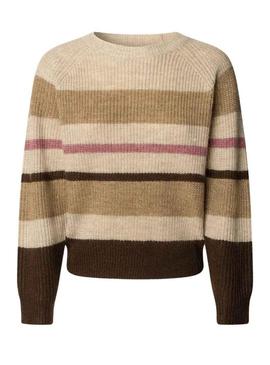 Camisola Pepe Jeans Cassandra de riscas para mulher.