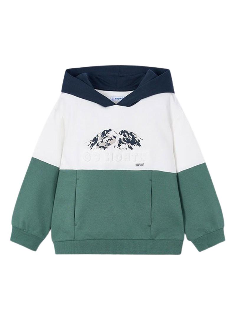 Fato de treino Mayoral 2 calças verdes para menino.