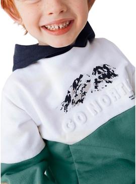 Fato de treino Mayoral 2 calças verdes para menino.