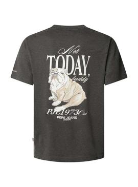 Camisa Pepe Jeans Terry cinza para homem
