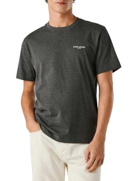 Camiseta Pepe Jeans Todd cinza para homem