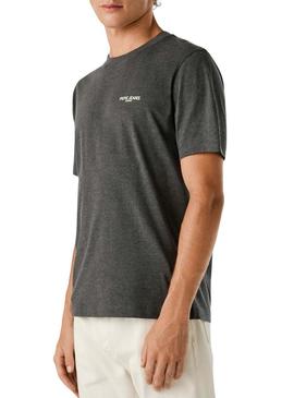Camiseta Pepe Jeans Todd cinza para homem
