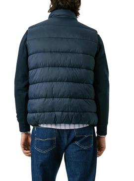 Colete Pepe Jeans acolchoado azul-marinho para homem